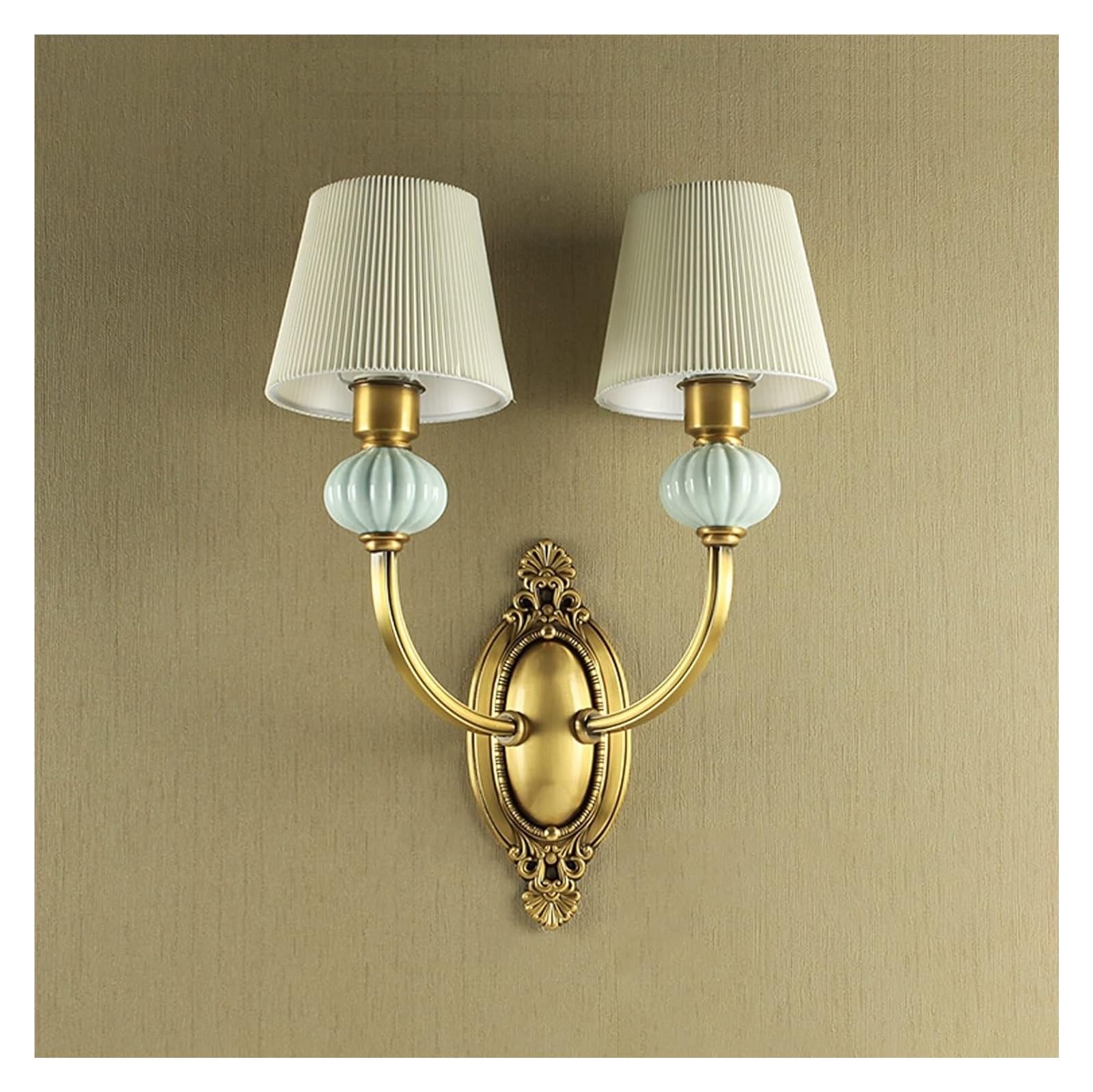 Szklany klosz do lampy ściennej do wnętrz, zwięzły, miedziany kinkiet, oświetlenie dekoracyjne, kompatybilne z lampą do domu, ganku, tarasu, garażu, nowoczesne