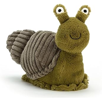 Trayosin Cute Plush Toy Snail Cuddly Toy Plush Doll Fluffy Plush Doll Toy Birthday Gifts for Boys and Girls 28 cm