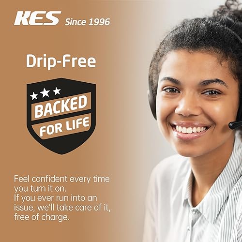 Miniatura 9 de KES Grifo de agua RO sin plomo para fregadero de cocina (acero inoxidable de grado alimentario), grifo de ósmosis inversa, grifo de filtro de agua