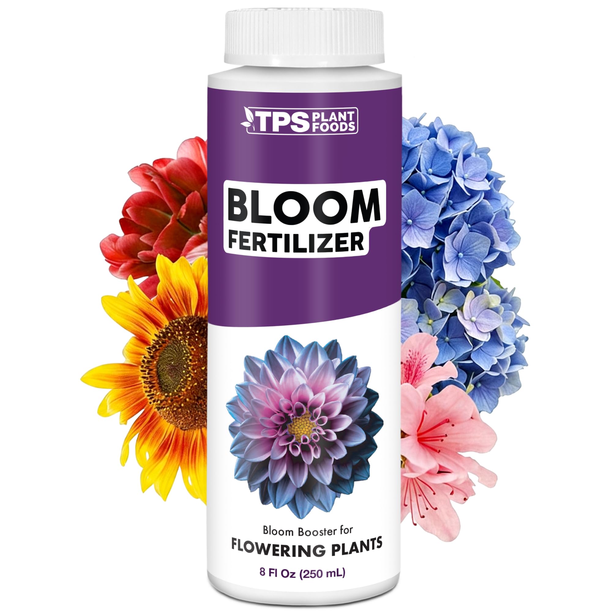 Bloom Booster Fertilizer – Liquid Plant Food for Vibrant Flowers, 8 oz 8 oz (1/2 Pint)
