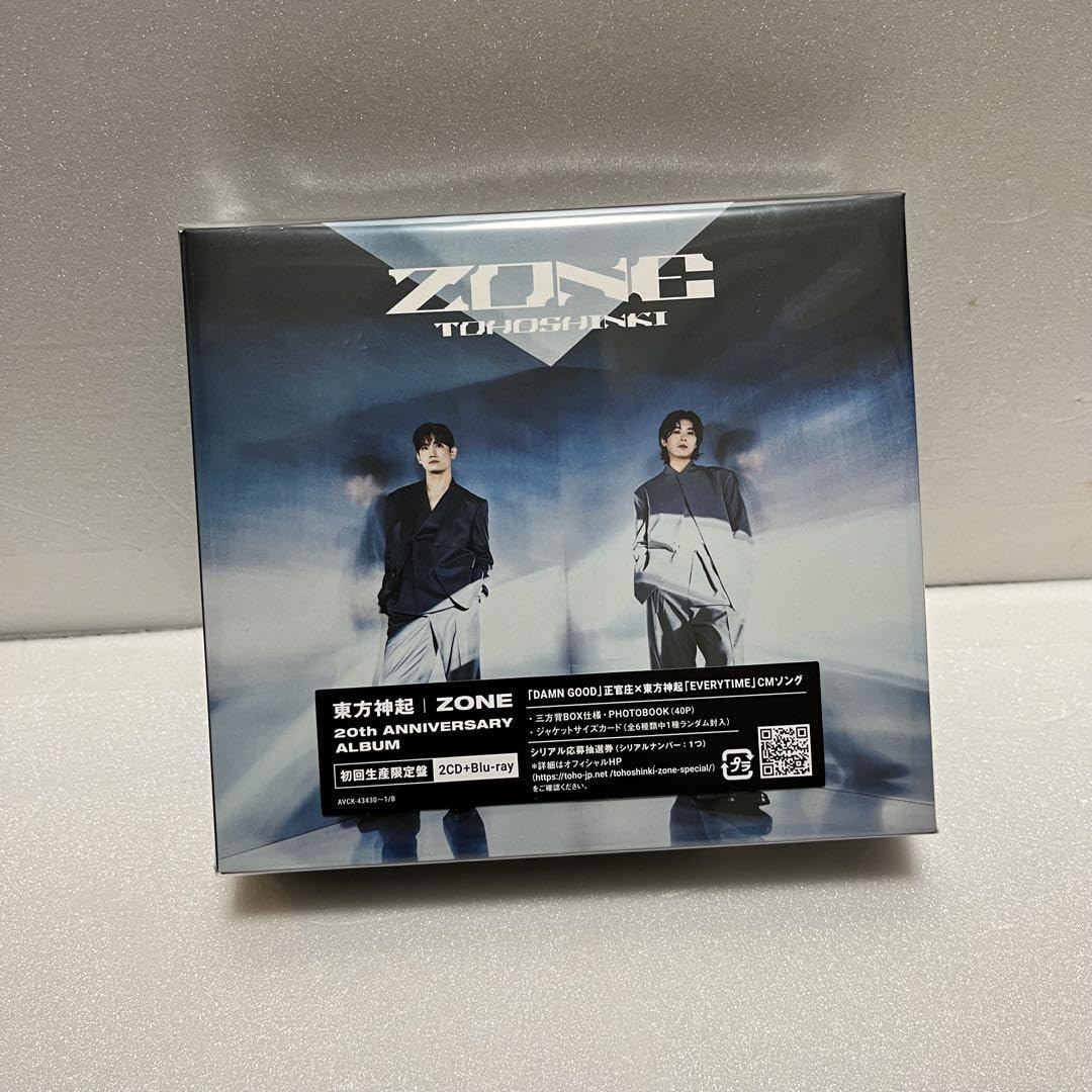 東方神起　ZONE 初回限定盤20th豪華盤　2CD+Blu- ZONE 【初回生産限定盤 20th豪華盤】(2CD+Blu-ray+グッズ