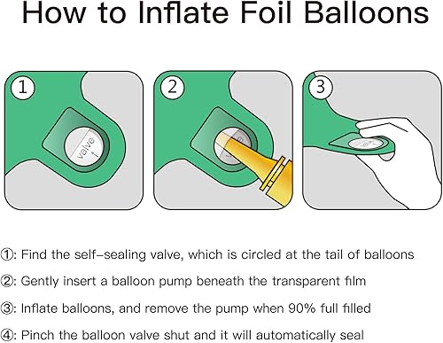 Miniatura 4 de Globos de color verde oscuro número 1, globos grandes de número verde esmeralda de 40 pulgadas, suministros de fiesta de cumpleaños, decoraciones de