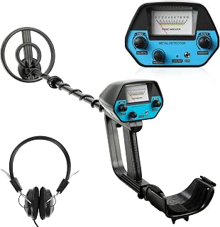 Metal Detector-Professional Adjustable Metal Finder Lightweight Gold Digger Waterproof Search Coil,Effective
