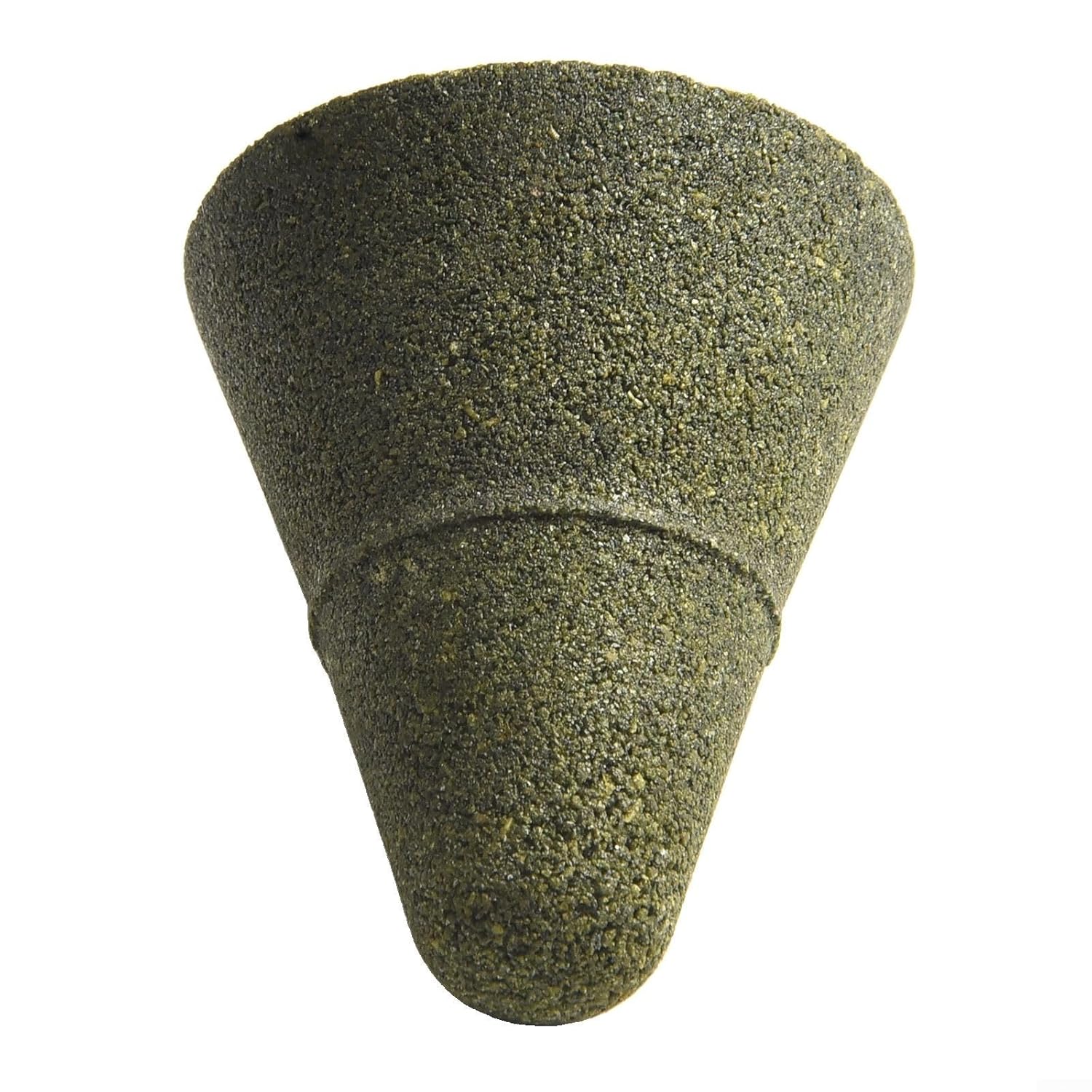 Conical Grinding Wheel Bit Angle Grinder, M10 Thread Chamfering & Beveling Bit Glass, Ceramic Tile, – 50/100/200# Abrasive (Black, 50 x 40 mm)(100 Grit)