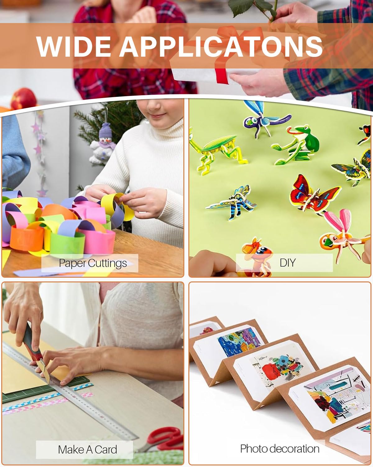 3 piezas Tijeras Infantiles con Dispositivo de Seguridad,para Niños y Revestimiento de Plástico,con Punta Redonda