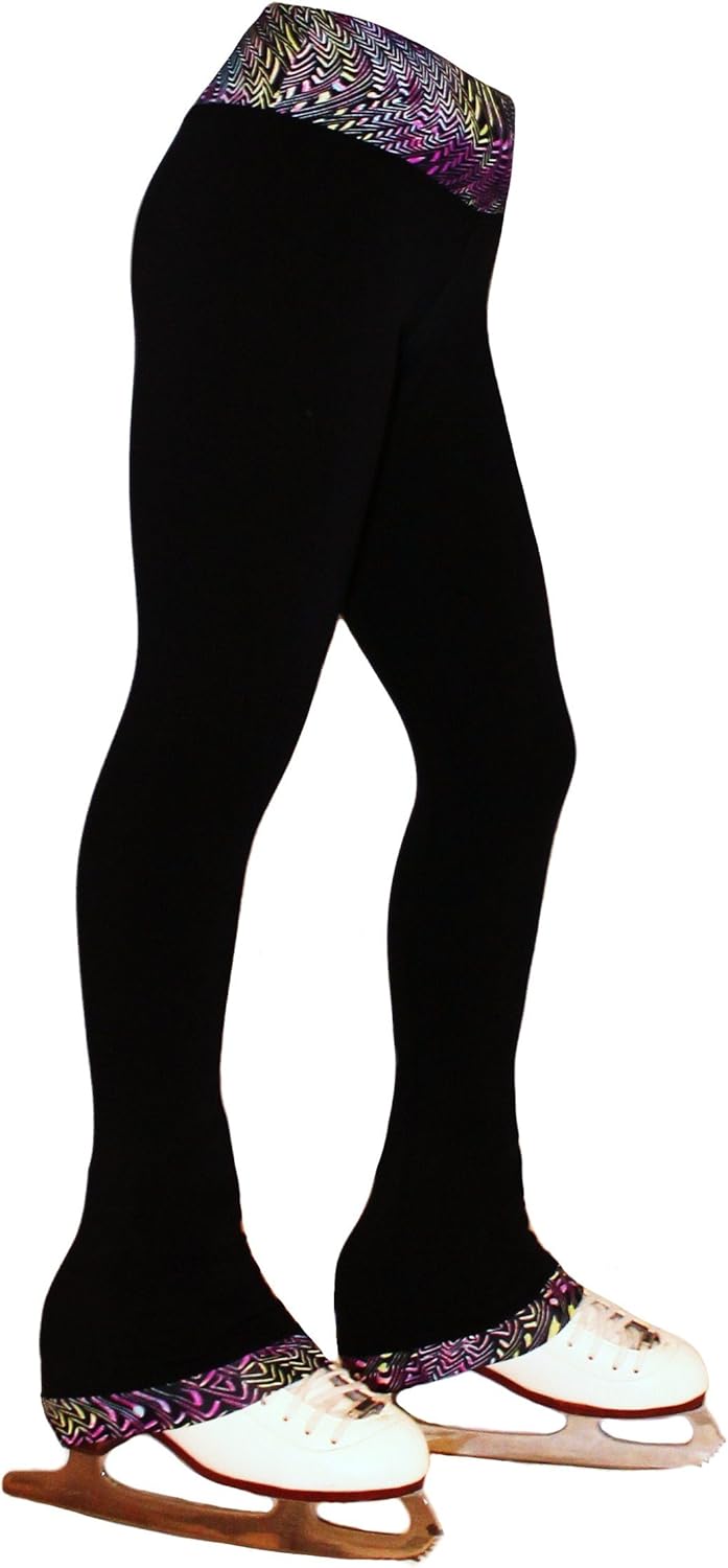 Ice Fire Poly/Spandex Venetta Fit Figure Skating Pants