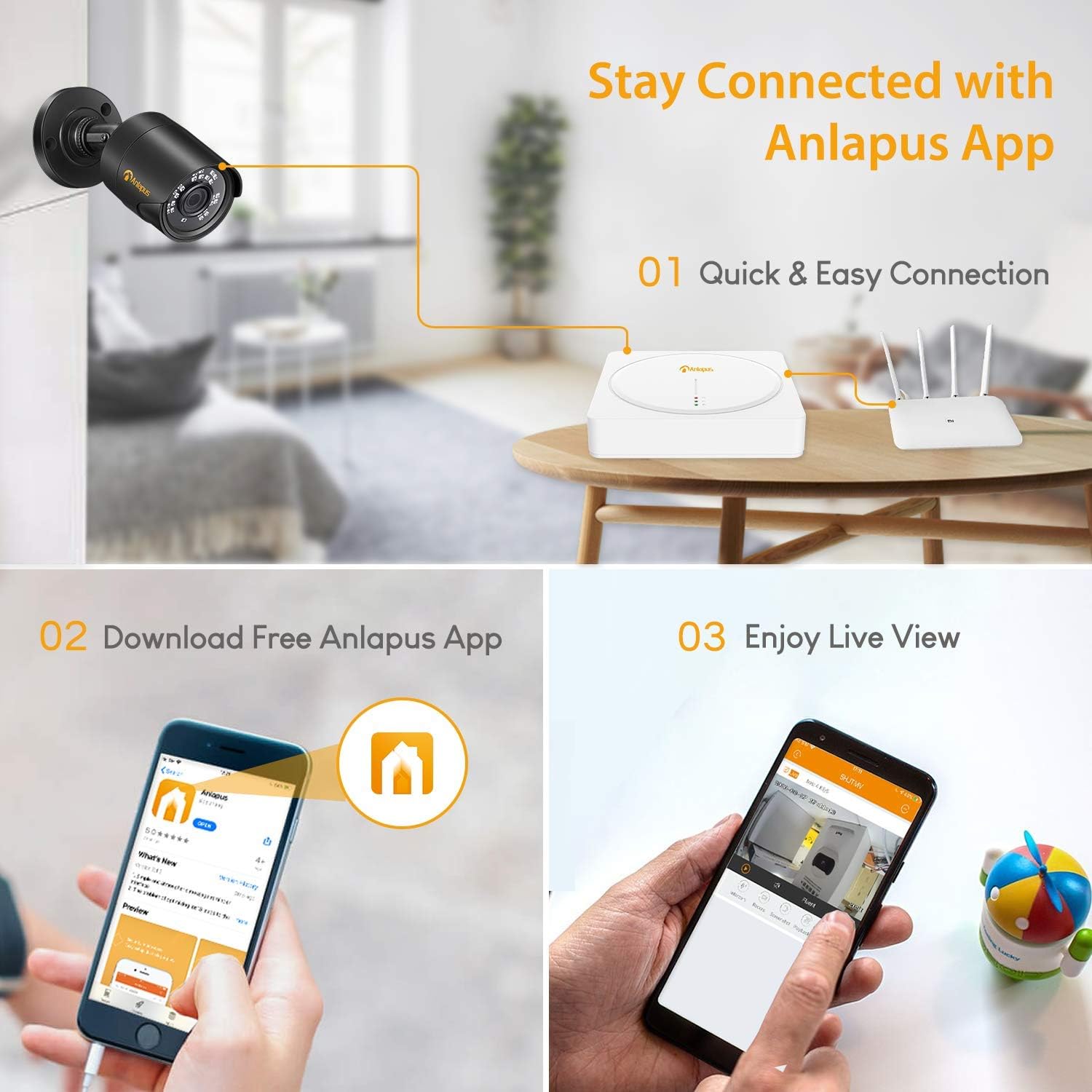 Anlapus App connection steps