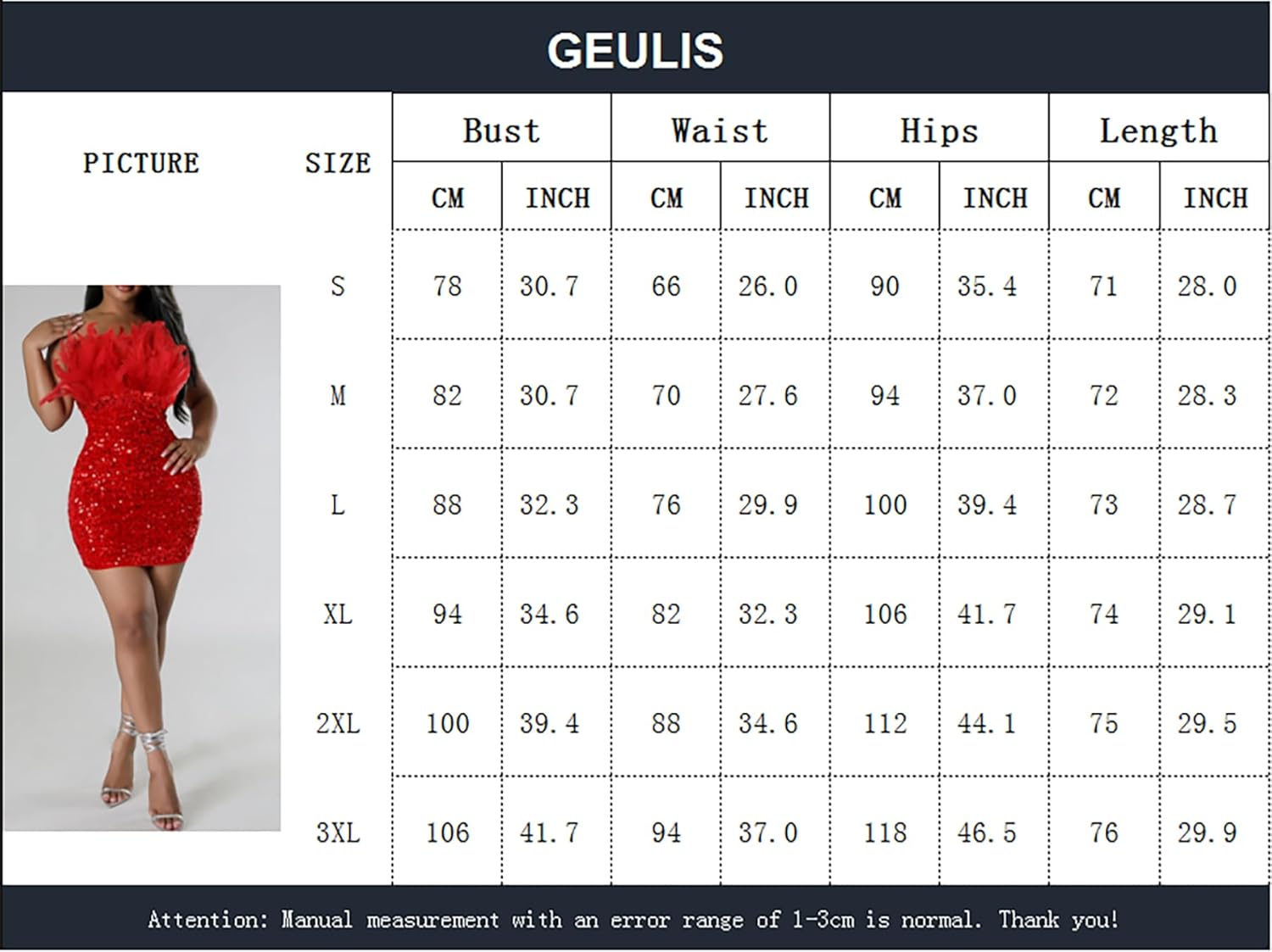 Geulis Women's Sexy Sequin Wedding Guest Dresses Feather Sparkly Glitter Strapless Bodycon Dress Party Club Mini Dress - Image 6