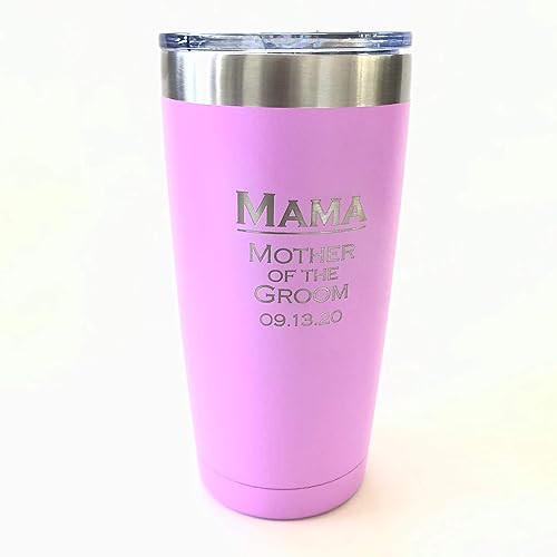 Miniatura 6 de Vaso aislante personalizado, 20 onzas, elige tu color personalizado (azul)