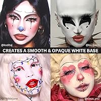 Vista 5 de Mehron Ultra Fine Setting Powder maquillaje en polvo, color blanco -1 oz.