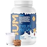 RAW Whey Isolate Protein Powder, Milk & Cookie (CBUM Itholate) - 100% Grass-Fed Sports Nutrition Powder for Muscle Growth & Recovery - Low-Fat, Low Carb, Naturally Flavored - 25 Servings