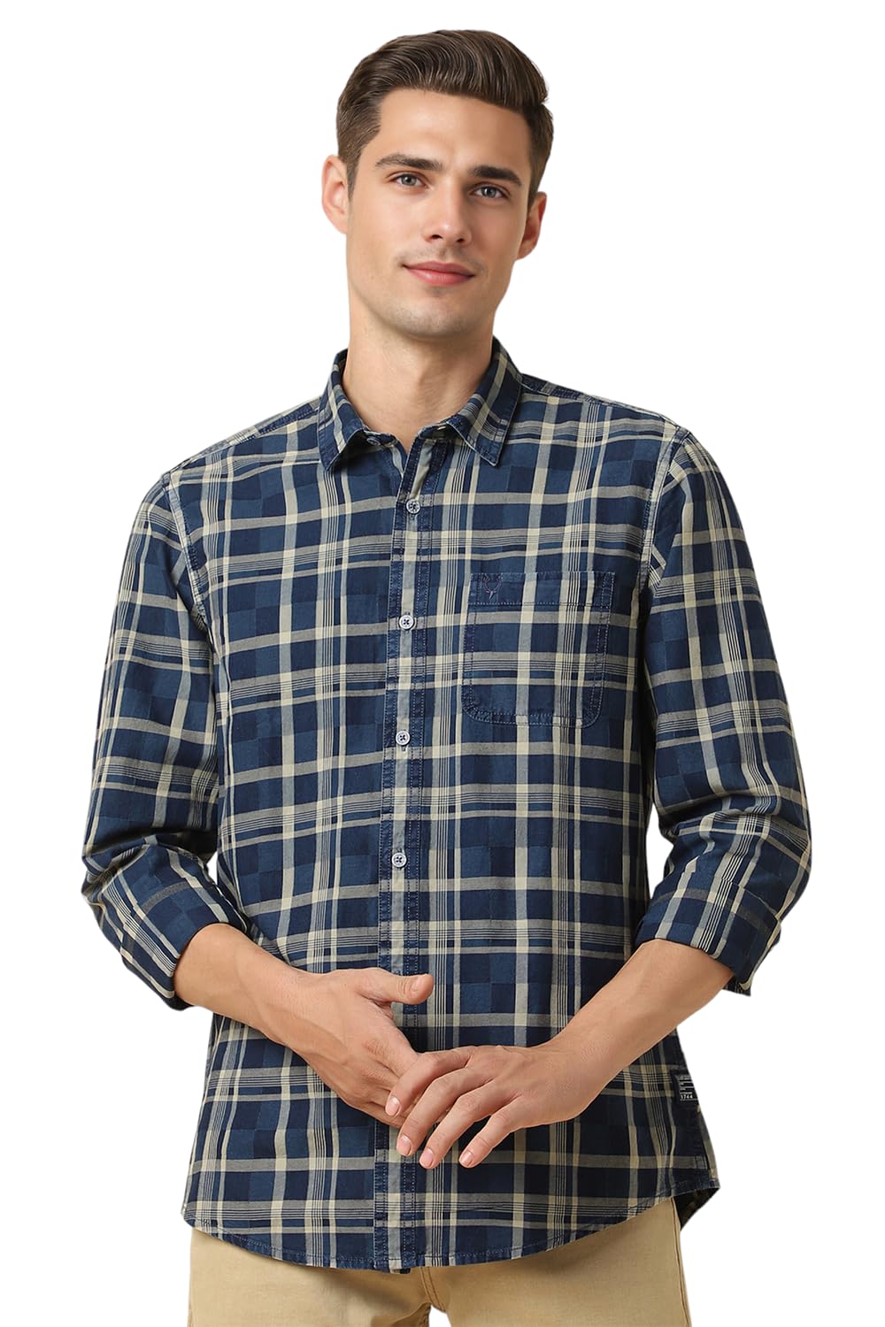Allen Solly Men’s Cotton Regular Fit Shirt