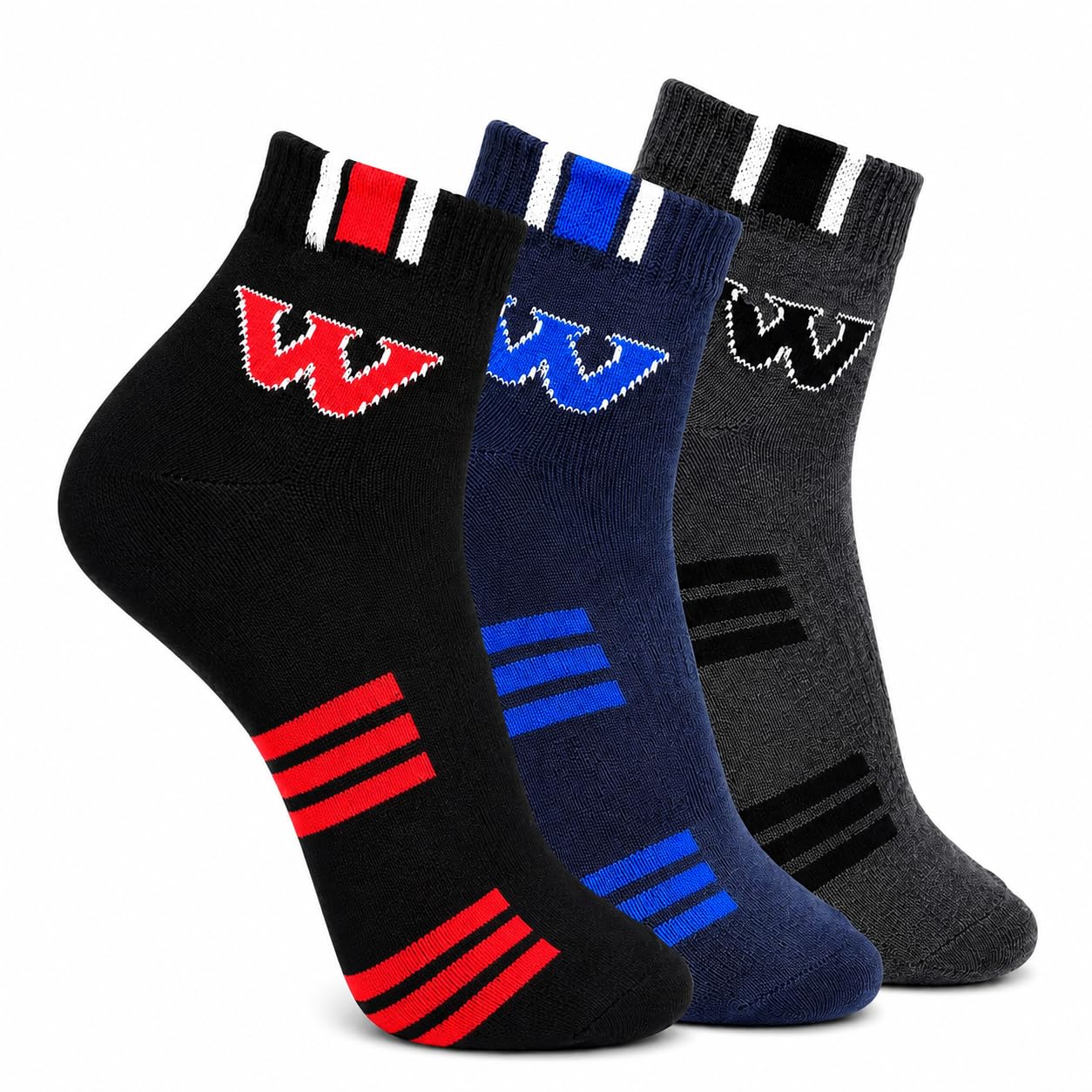 cortica Men's Cotton Terry Towel Ankle Length Socks | Cushioned Breathable Cotton Socks for Men | Sweat Absorbent Comfort Fit | Sports, Gym, Walking & Daily Wear Socks-picture-14