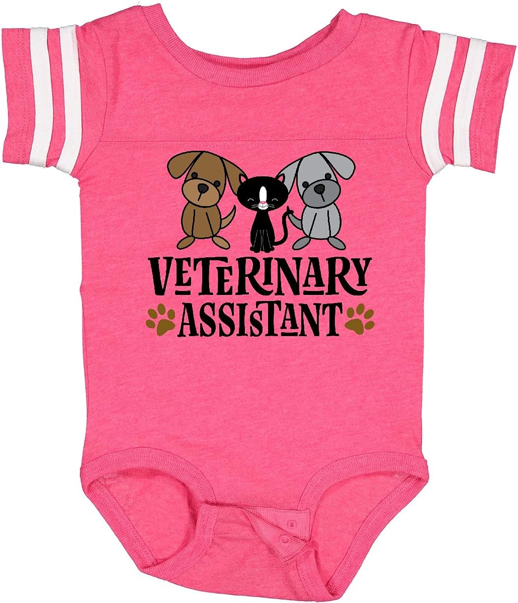 inktastic Veterinary Assistant Vet Tech Baby Bodysuit