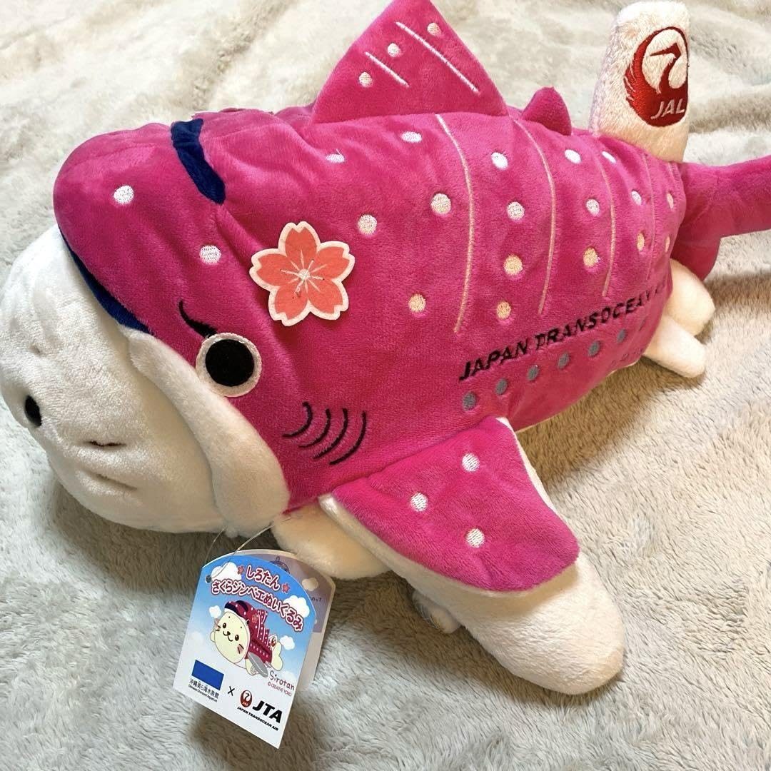Amazon.co.jp: JALオリジナル しろたんコラボ ぬいぐるみ