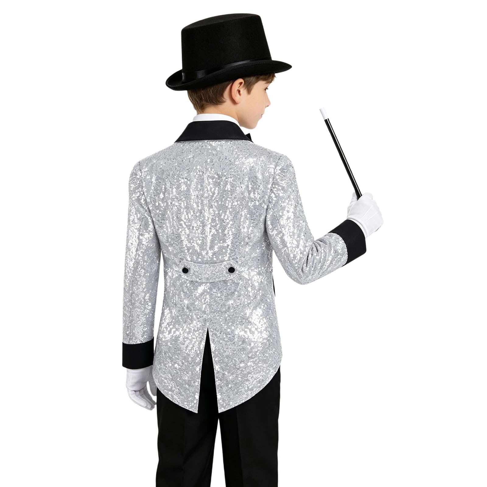 Kinder Modern Smoking Bling Bling Geknöpft Hochzeitsanzug Kinderanzug Hochzeit Hochzeitsoutfit Festanzug Taufanzug Geburtstag
