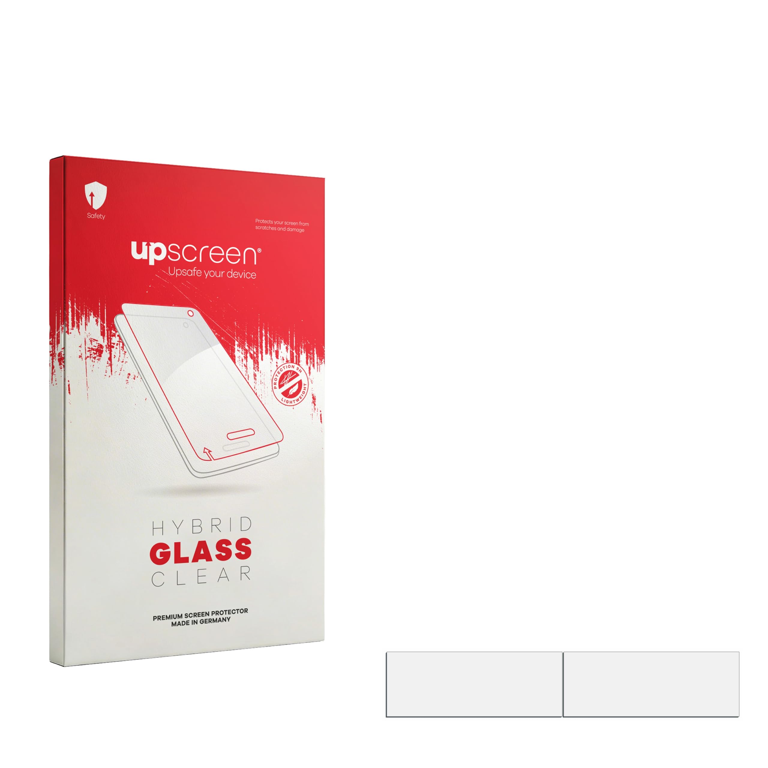 upscreen Pellicola Vetro per BMW i4 2024 | , Chiara Protezione Schermo Made in Germany, 9H Durezza Hybrid Glass Antigraffio Trasparente