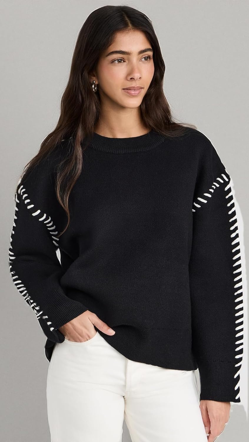 English Factory Women's Whip Stitch Sweater - Image 7