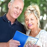 Vista 8 de CRANBURY Álbum de fotos pequeño de 4 x 6 pulgadas (azul), paquete de 2 libros de fotos de 4 x 6, 24 bolsillos que muestran 48 imágenes, mini carpeta