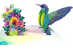 Hummingbird Pop Up Card for Mom | Express Love and Gratitude
