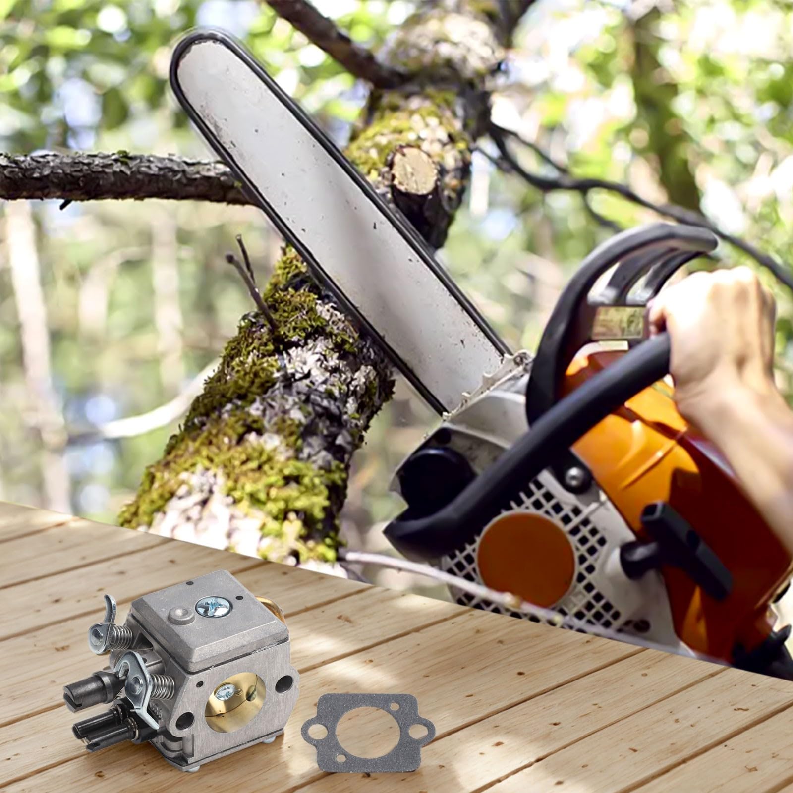 Carburador para STIHL 034 034AV 034 Super MS340 036 MS360, sustituye a 1125 120 0613 0615 C3A-S39B
