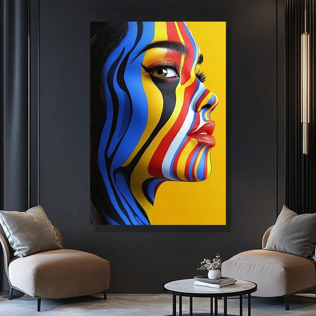 Impression sur toile profil de qualité supérieure 50x90cm - 7