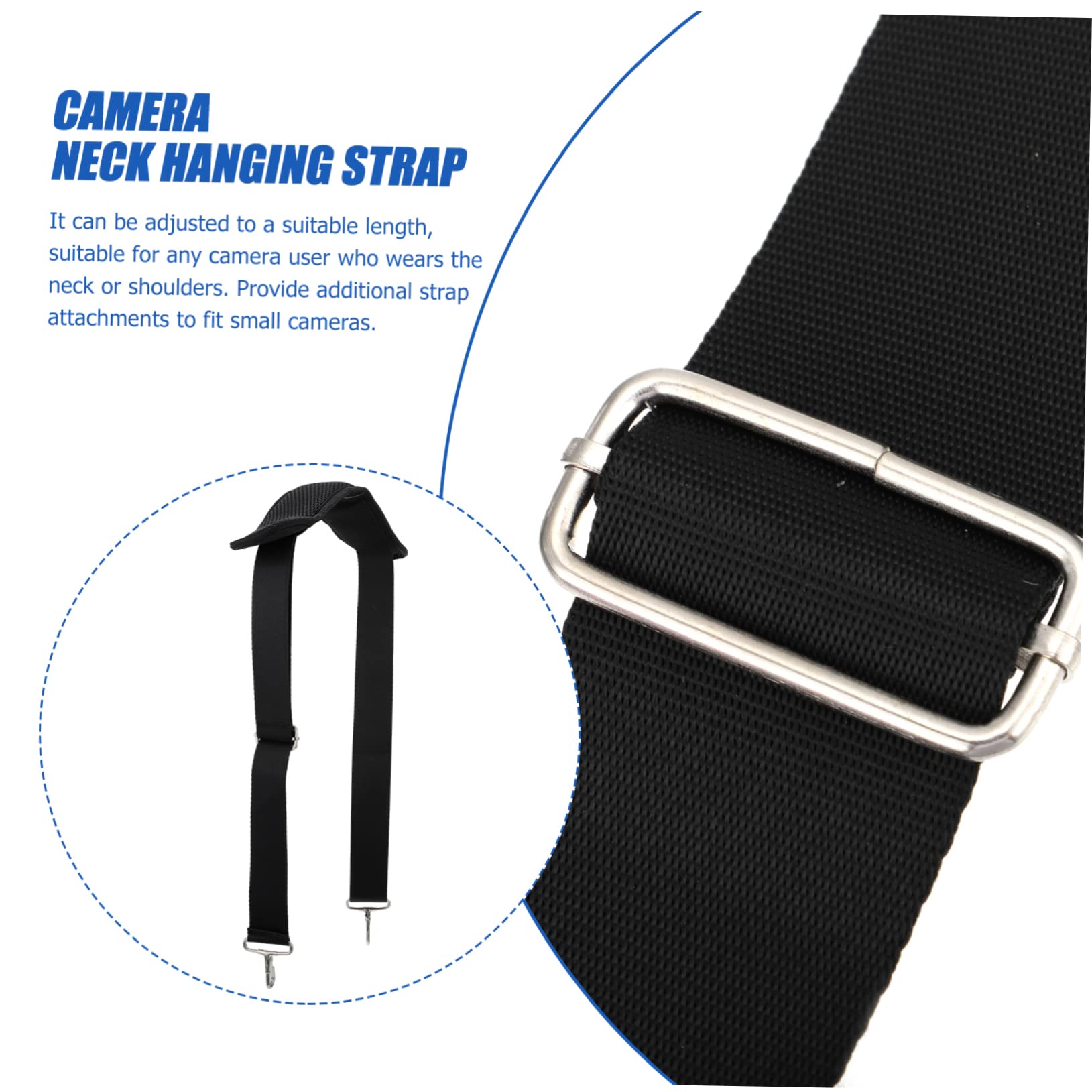 balacoo Padded Camera Strap Comfortable Camera Chest Harness for Outdoor Travel