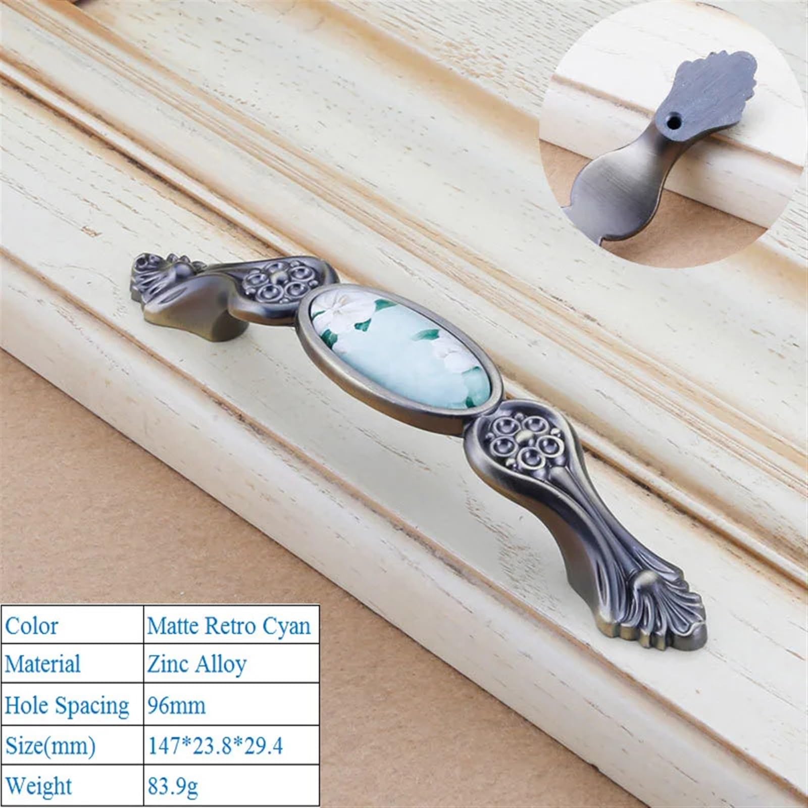 DFLPBHAV Cabinet Pulls Knobs Door Kitchen Handles Furniture Hardware Wardrobe Cupboard Handle Drawer Pulls Handles 1Pcs(6225-96mm)