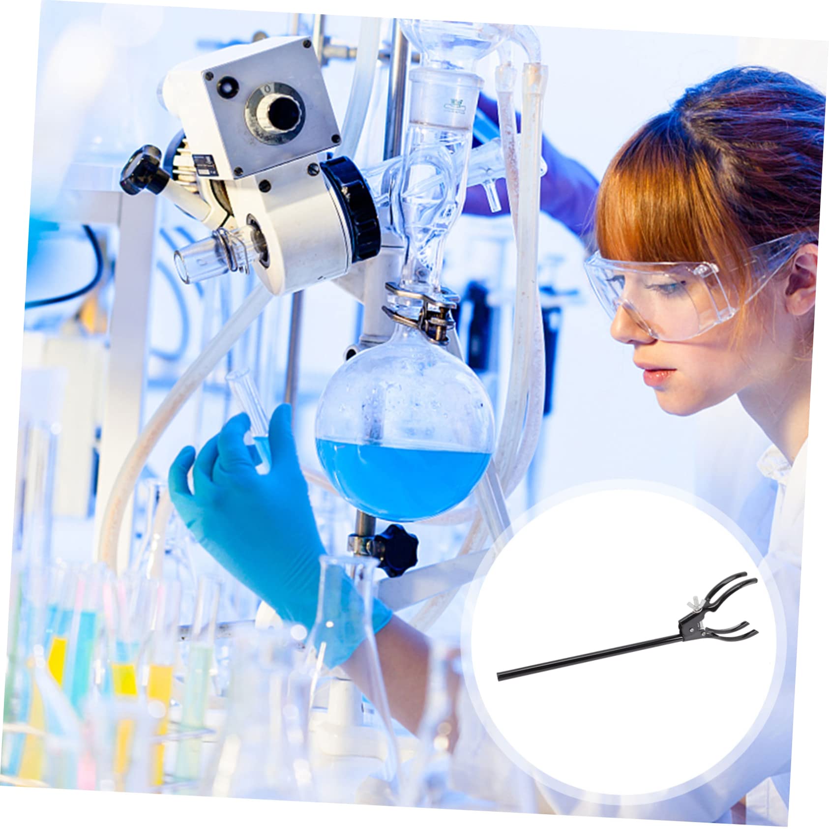 Morsetti Per Provette - 20 Pezzi In Bambù, Per Laboratorio, Casa O Ufficio - Manico Lungo - Foto 2