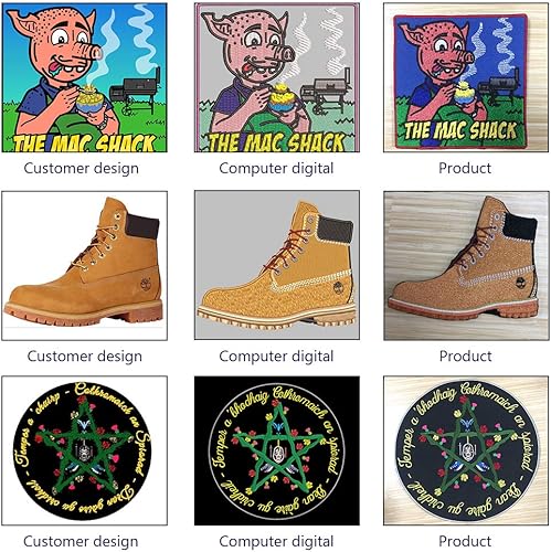 Miniatura 3 de Parches de bordado personalizados para gorras, sombreros, bolsas, mochilas, chalecos, uniformes militares, engranajes tácticos, termoadhesivos para