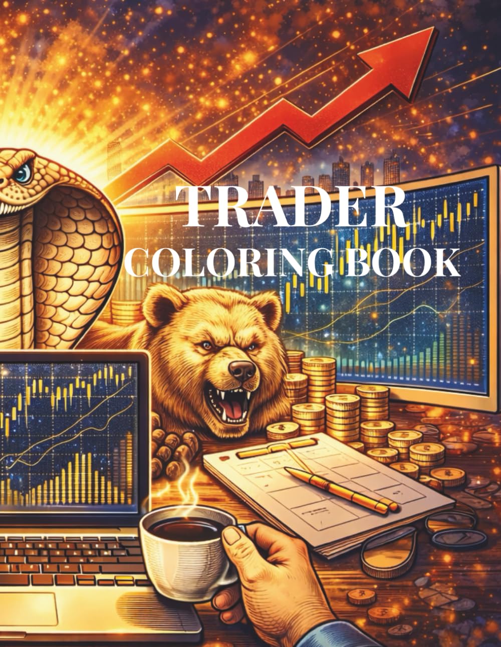 The Calm Trader: Anti-Stress Coloring Book for Forex & Stock Traders | Mindfulness, Focus & Trading Psychology