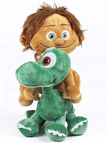 Miniatura 4 de The Good Dinosaur - Paquete de 2 juguetes de peluche súper suaves de calidad – Spot the Child 8"/22CM + Arlo Baby 8"/22CM
