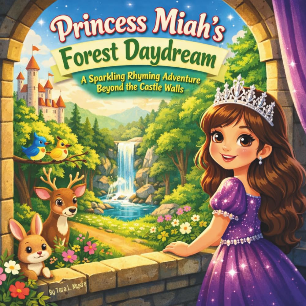Princess Miah’s Forest Daydream: Children's Storybooks| A Sparkling Rhyming Adventure Beyond the Castle Walls| Fairytales| Princess| Magic| For ages 3-8| 30 Pages| Size 8.5 x 8.5 (Childrens Books)