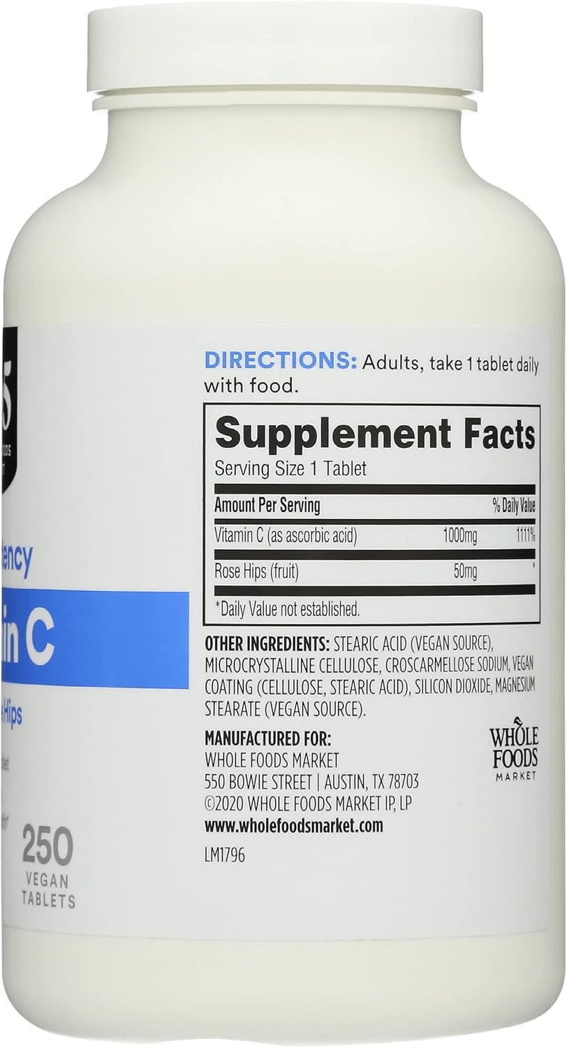 365 by Whole Foods Market, Vitamin C High Potency with Rosehips
