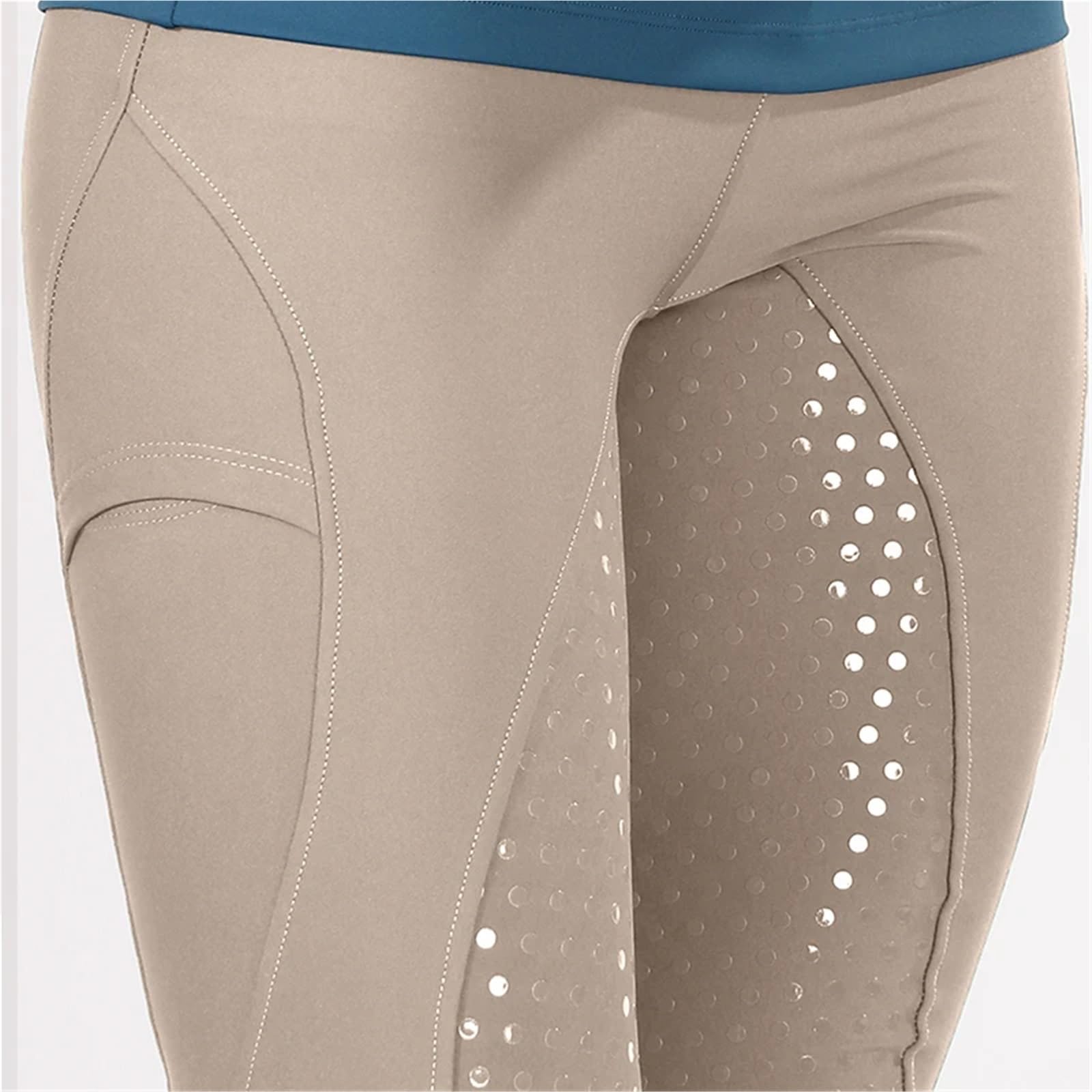 Pantalones De Montar A Caballo Mallas de Montar Silicona con Agarre Completo for Mujer, Pantalones a Caballo, Ropa Ecuestre para EquitacióN