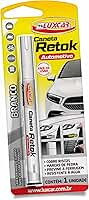 Luxcar - Caneta Retok Automotivo Tira Riscos - Cor Branca