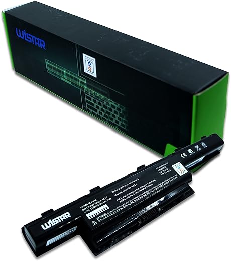 WISTAR Laptop Battery for Acer Aspire E1-571 E1-531, E1-421 E1-431 E1-471, Acer V3-571 Battery 6 Cell