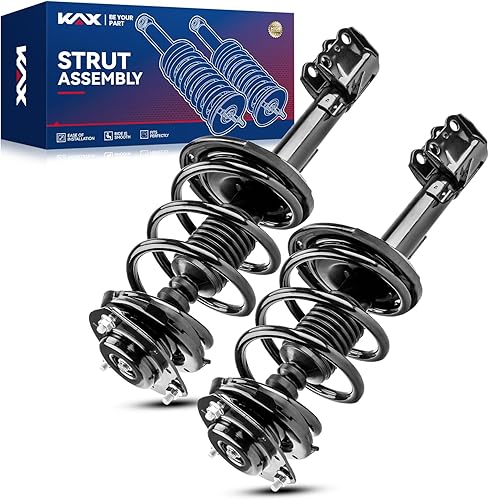 KAX Conjunto completo de resorte helicoidal y puntal delantero para 2009-2012 Venza 172963 172962