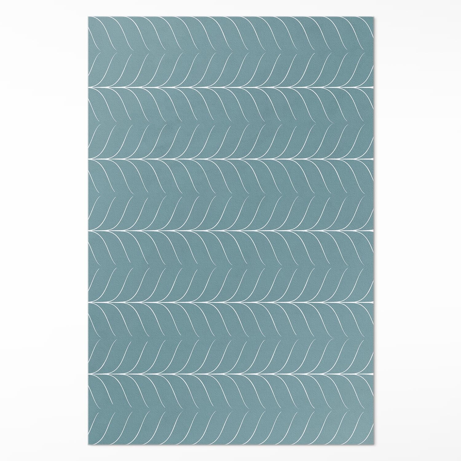 Tapis de sol vinyle 120x180 cm rectangle linéaire Floorart pour cuisine et salon