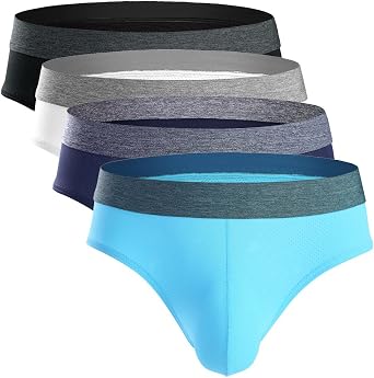 Summer Code Mens Micro Mesh Briefs Comfortable Bulge Pouch Underwear