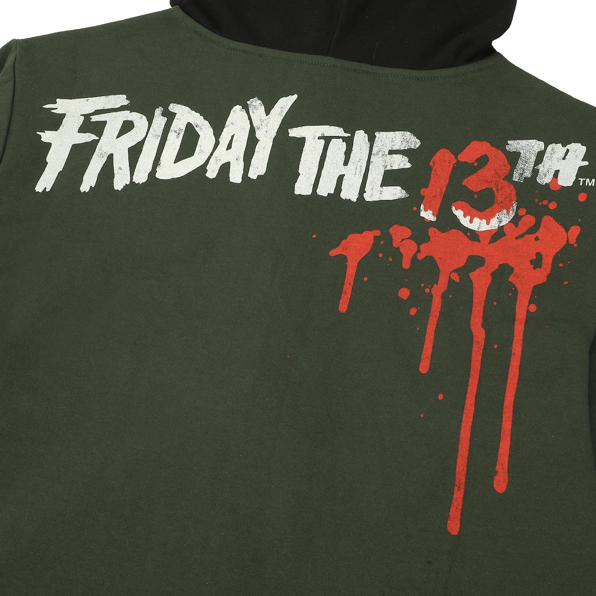 Bioworld Friday The 13th Jason Long Sleeve Men's Green Cosplay Hoodie