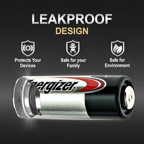 Miniatura 6 de Synergy Digital Baterías Energizer A23, compatibles con Radio Shack 23-144 de repuesto, (Alcalina, 12V, 33 mAh), el paquete combinado incluye 12