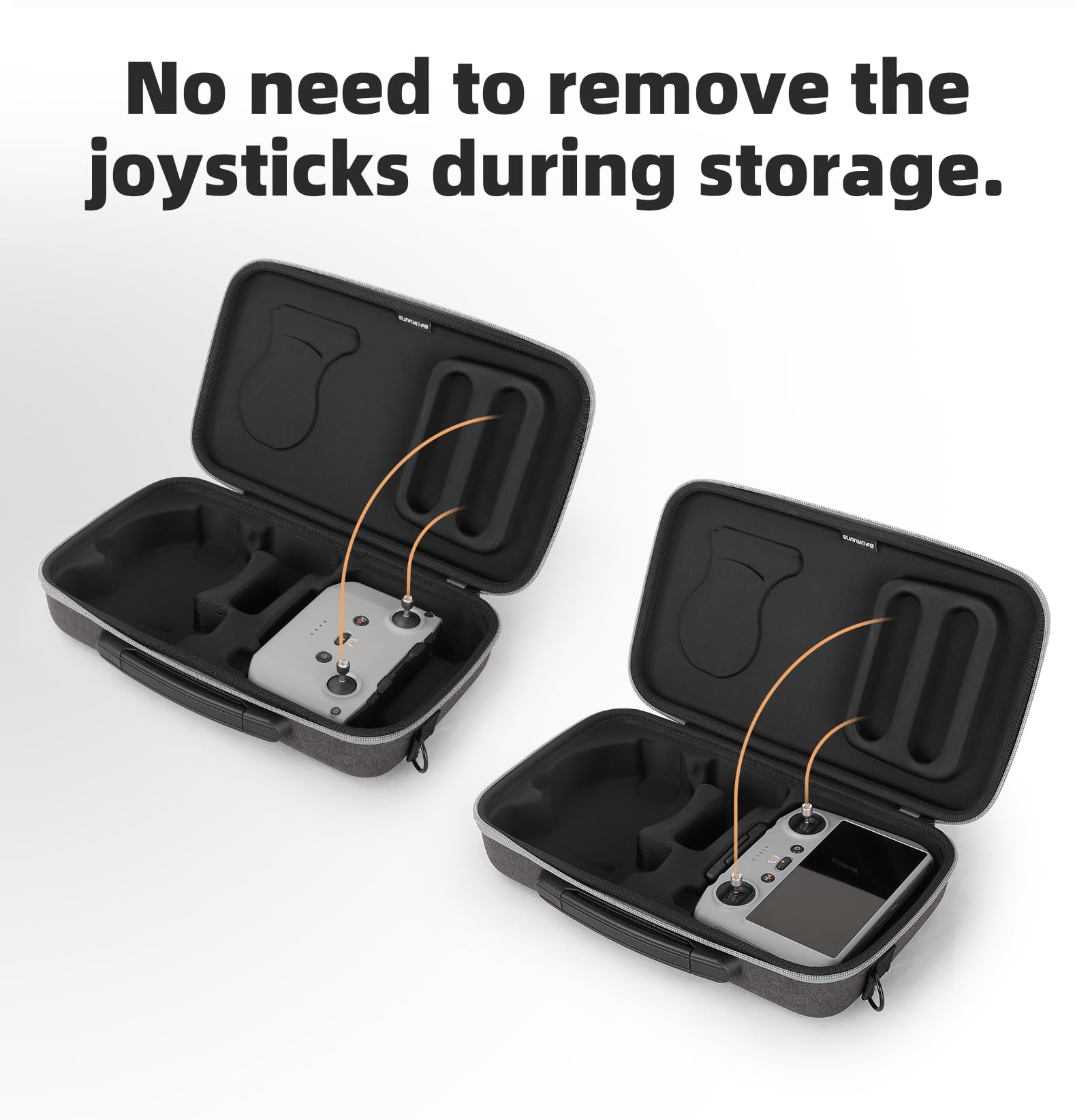 Borsa portaoggetti per DJI Flip Borsa a tracolla per Drone Valigetta di trasporto Custodie Telecomando, grigio, Custodia per il trasporto