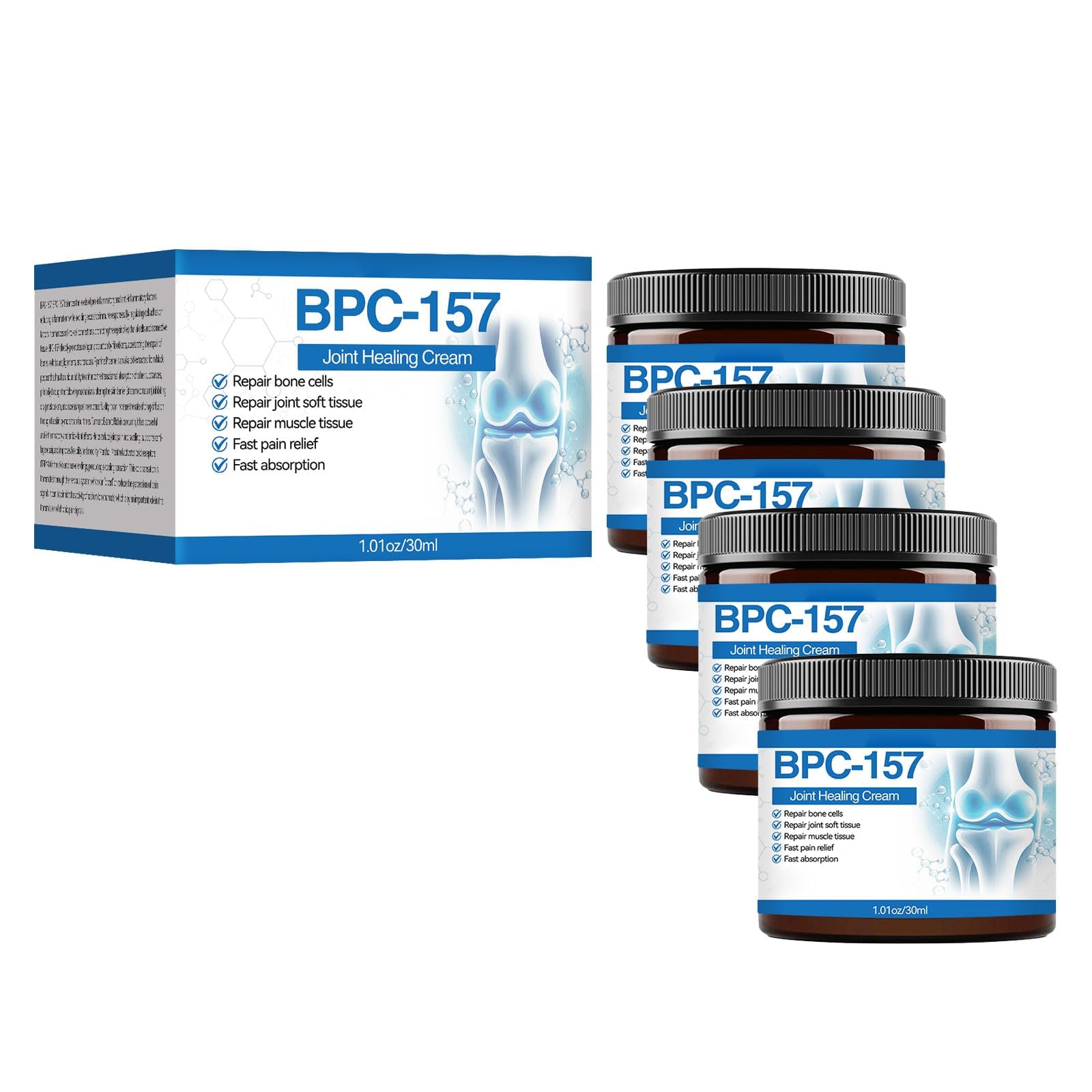 Picdo BPC-157 Peptide Healing Joint Cream,Picdo Peptide Complex Soothing  Cream,Effectively Improve Joint discomfort and Enhance Mobility for  Neck,Waist,Back Hand Feet and Knee (4) : Amazon.ca: Health & Personal Care
