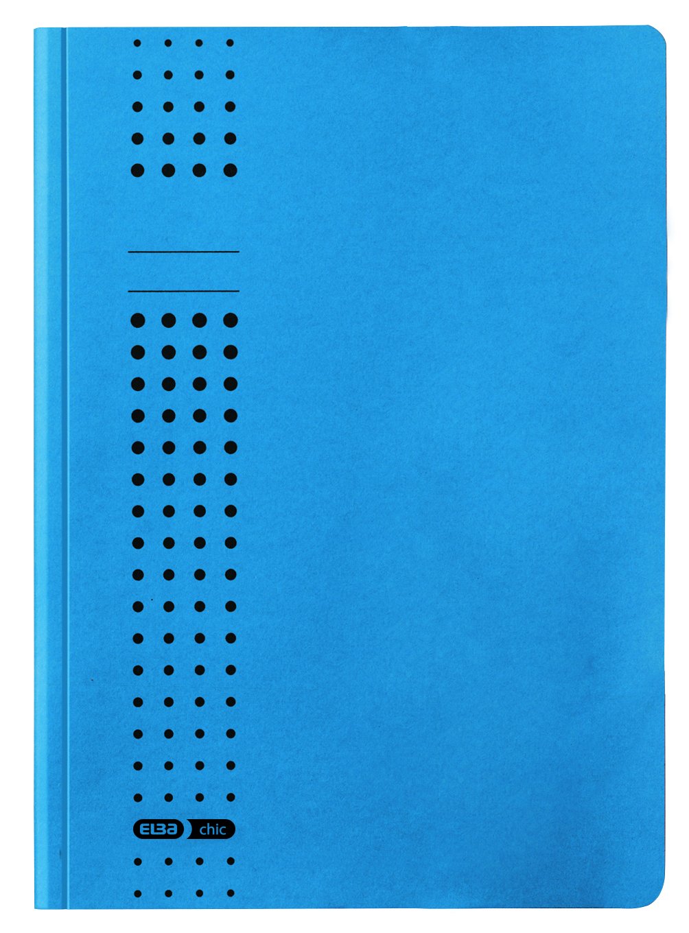 Elba 31477BL Chic Lot de 25 pochettes en carton recyclé pour environ 100 feuilles format A4 Bleu 320 g/m²