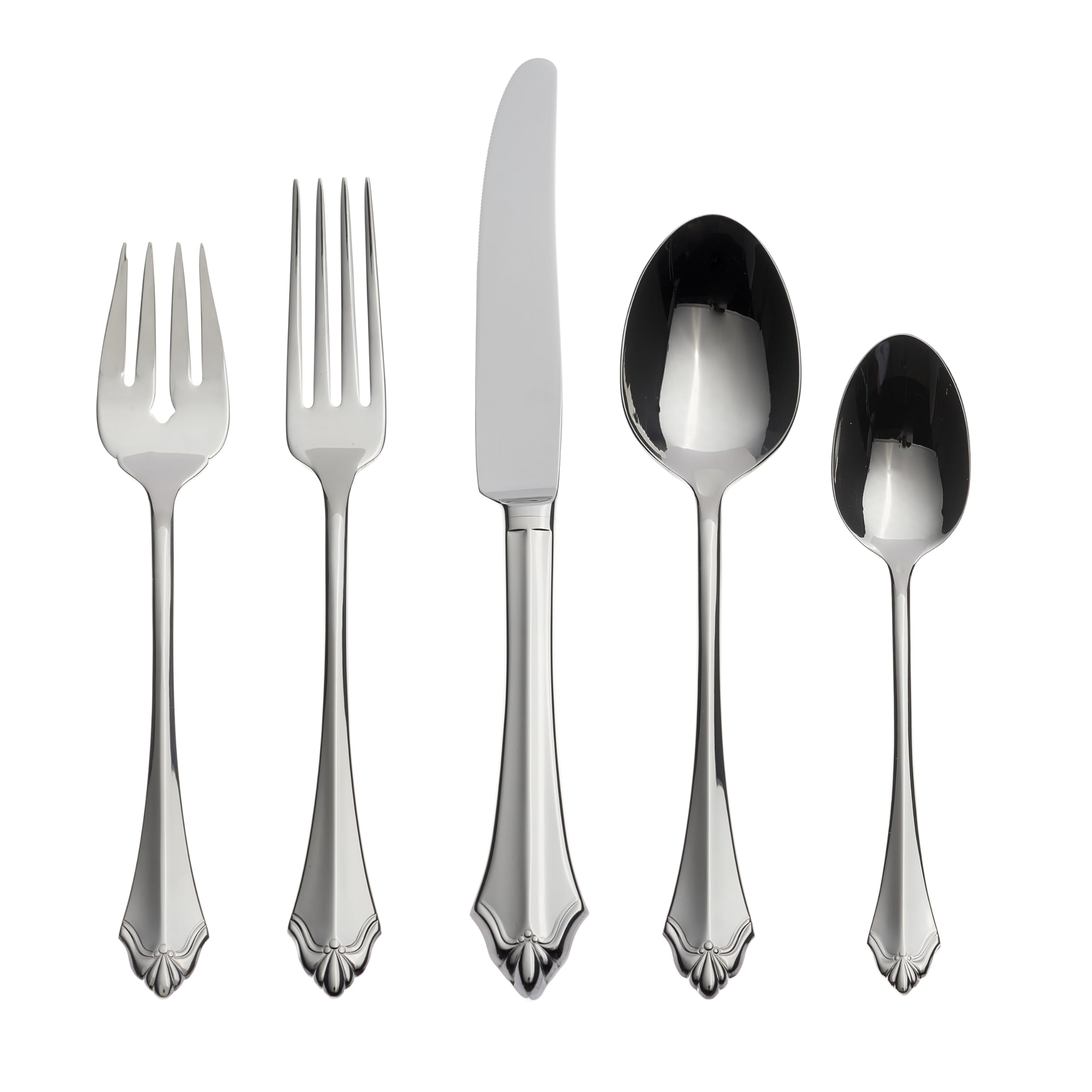 未使用・ONEIDA/オナイダ、洋食器、コーヒー4点セット、18／8ステンレス Amazon.com | Oneida Kenwood 5 Piece Fine Flatware Set 18/10