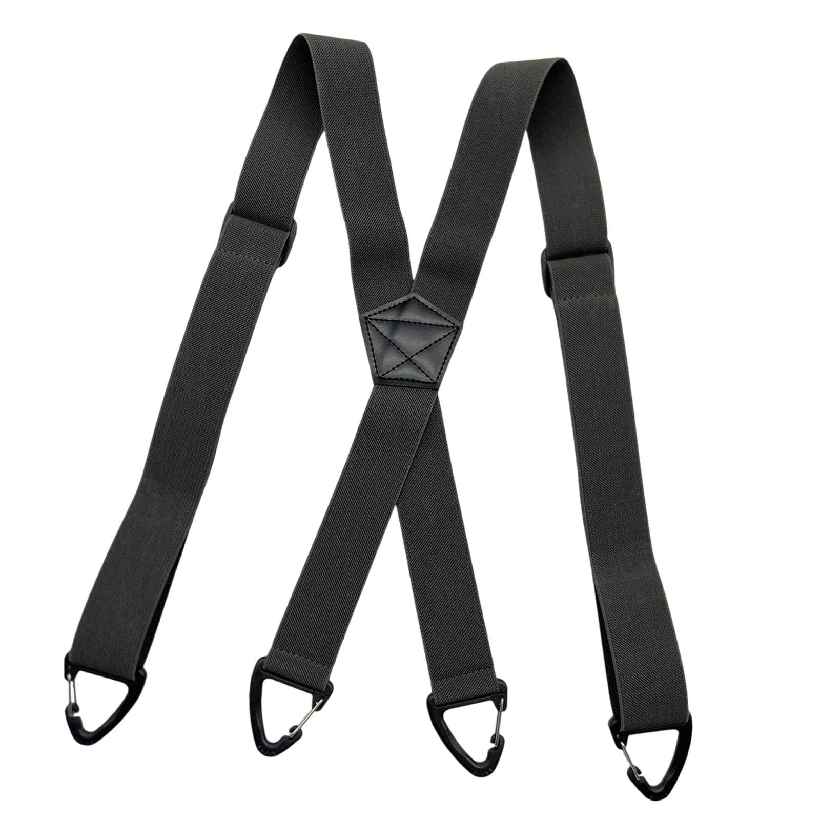 styleheaven Men's Suspender Sturdy Work Suspender Costume Accessories Dark Gray 4 Hooks |Clothing Shoes & Accessories | Mens Accessories | Suspenders Braces-picture-47