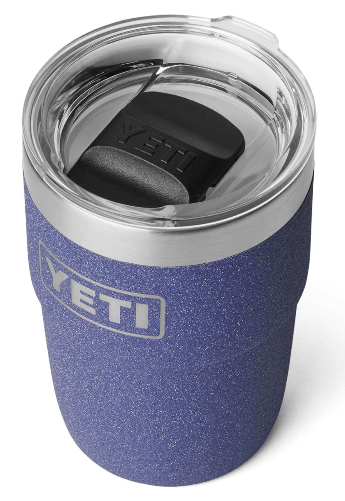 YETI Rambler 8 oz (236 ml) Stackable Cup with Durasip Ceramic Lining, Stainless Steel Vacuum Insulated Coffee Cup with Removable Magslider Lid, Moon Dust