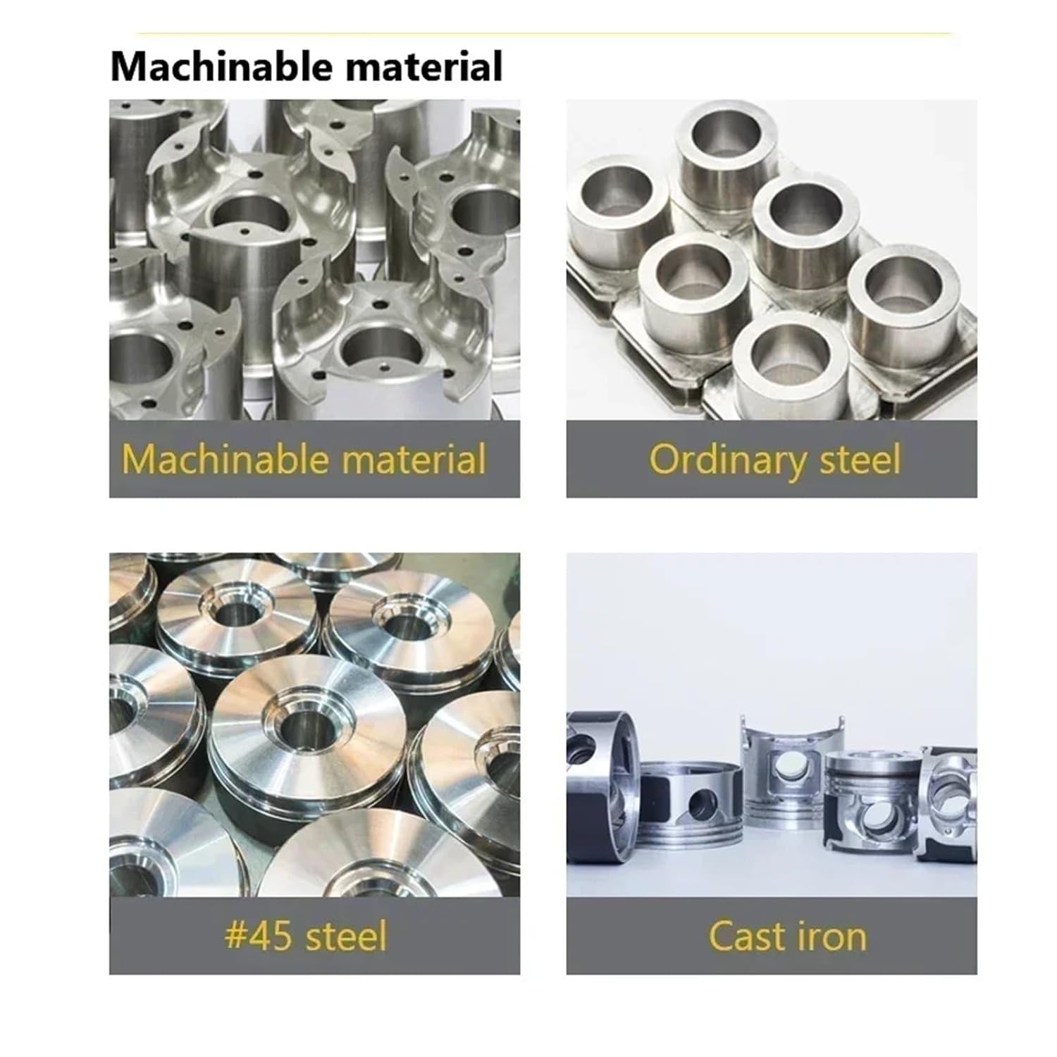 Ball Nose End Mill Long Tungsten Carbide Cutter CNC Bit Milling Tools R0.5 R1 R2 R3 R4 R6 8 10 R12 HRC55 2(10 PCS,R0.5x2xD4x50L)