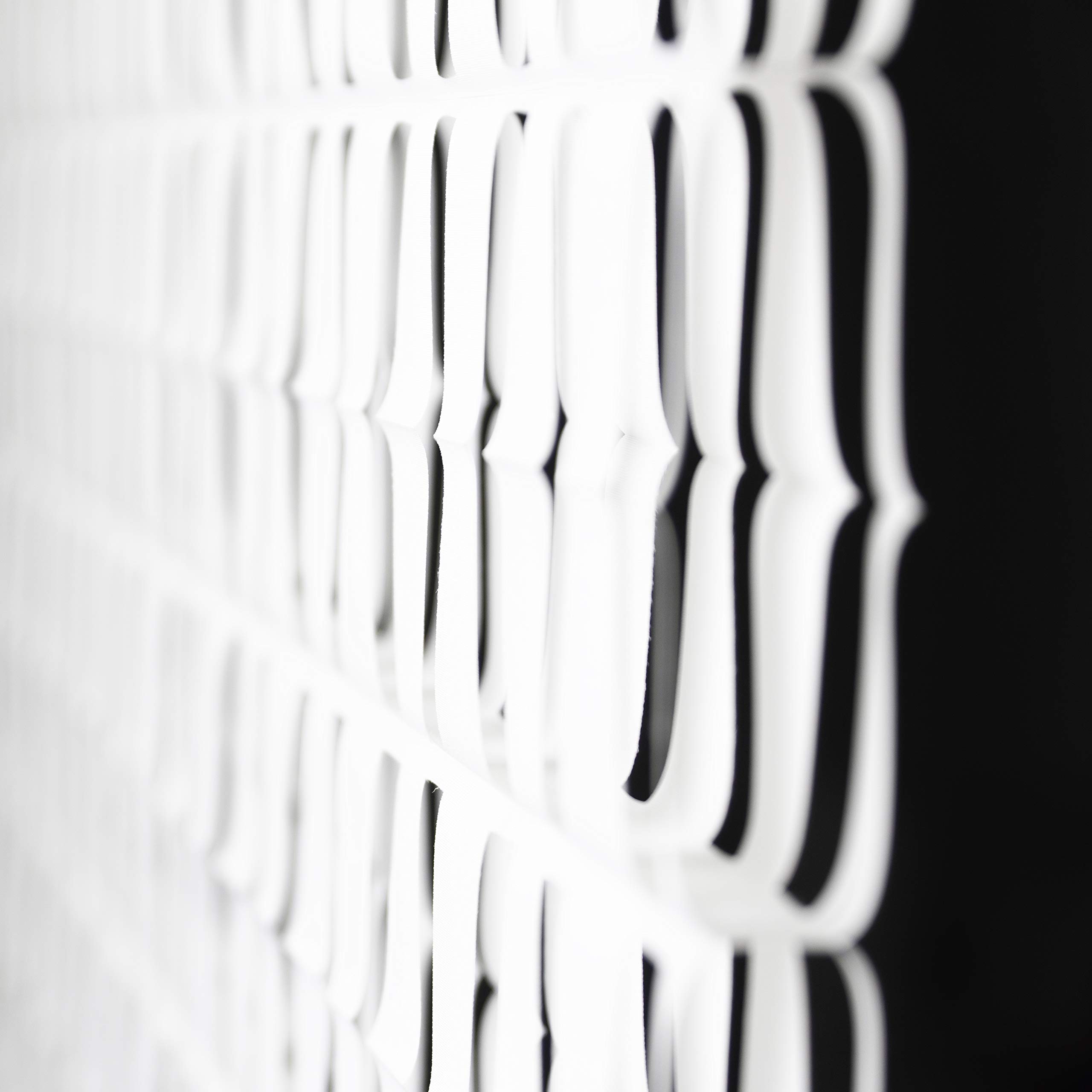 YourCasa Divisorio sospeso, elemento di design accattivante e decorativo per ogni stanza, paravento trasparente alla luce, da 120 x 240 cm, ideale offrire protezione sguardi indiscreti, multifunzione